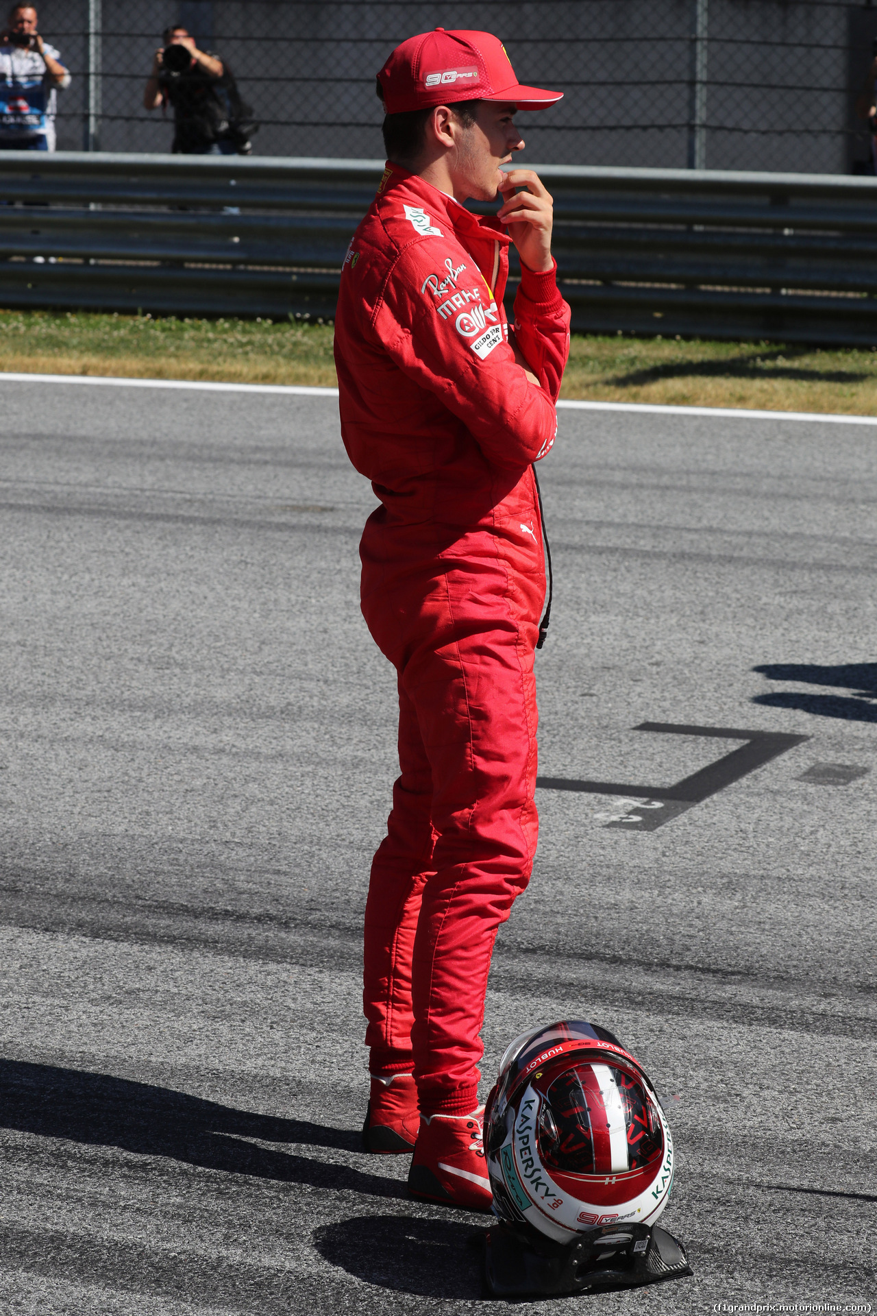 GP AUSTRIA, 29.06.2019 - Qualifiche, Charles Leclerc (MON) Ferrari SF90 pole position