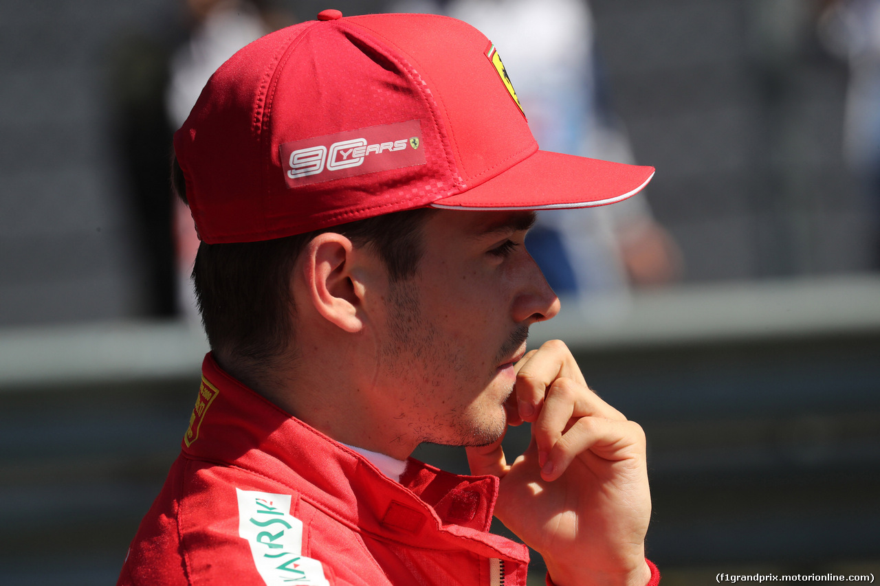 GP AUSTRIA, 29.06.2019 - Qualifiche, Charles Leclerc (MON) Ferrari SF90 pole position