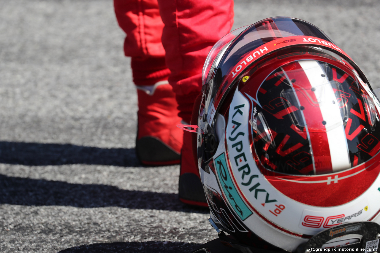 GP AUSTRIA, 29.06.2019 - Qualifiche, The helmet of Charles Leclerc (MON) Ferrari SF90