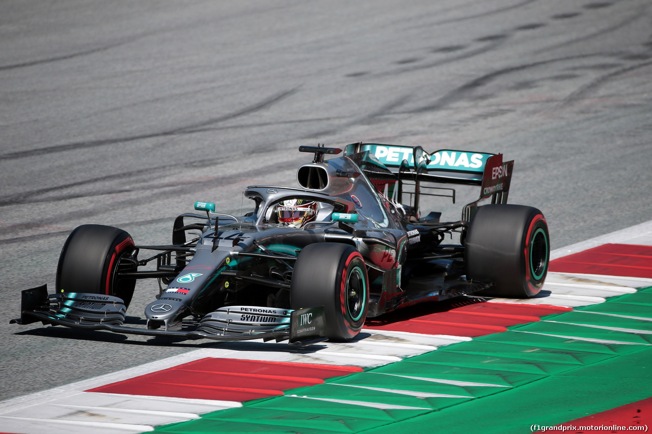 GP AUSTRIA, 29.06.2019 - Qualifiche, Lewis Hamilton (GBR) Mercedes AMG F1 W10