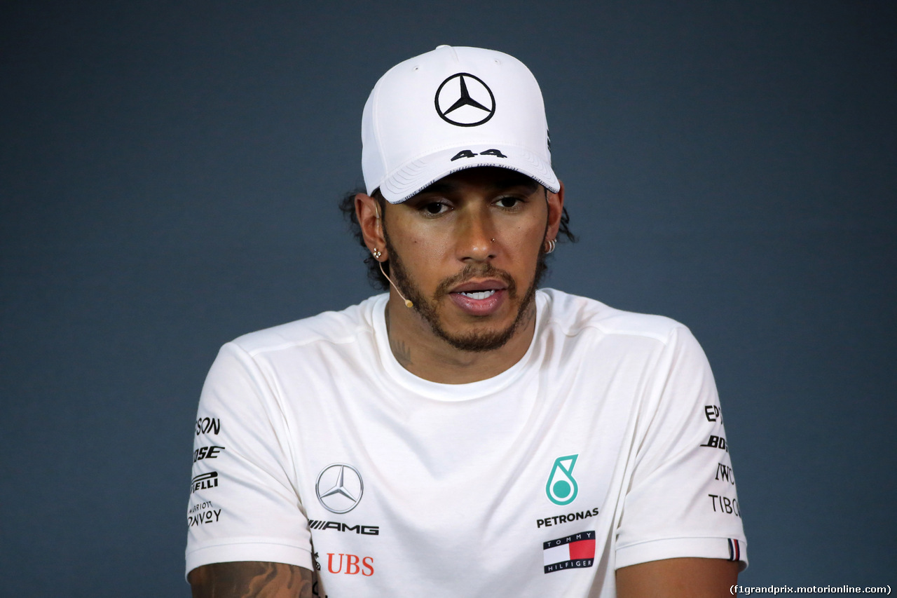 GP AUSTRIA, 29.06.2019 - Qualifiche, Conferenza Stampa, Lewis Hamilton (GBR) Mercedes AMG F1 W10