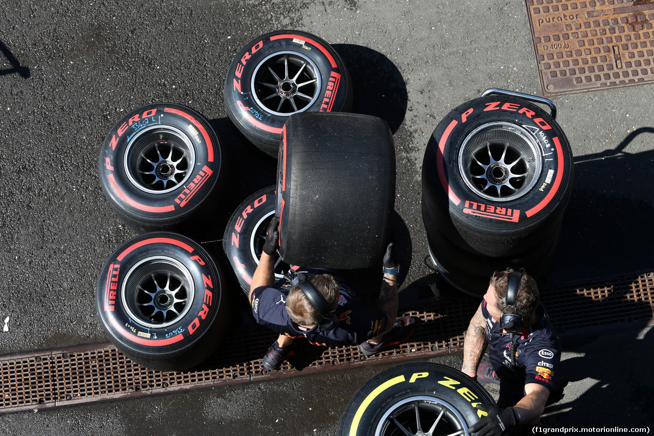 GP AUSTRIA, 29.06.2019 - Qualifiche, Pirelli Tyres of Red Bull