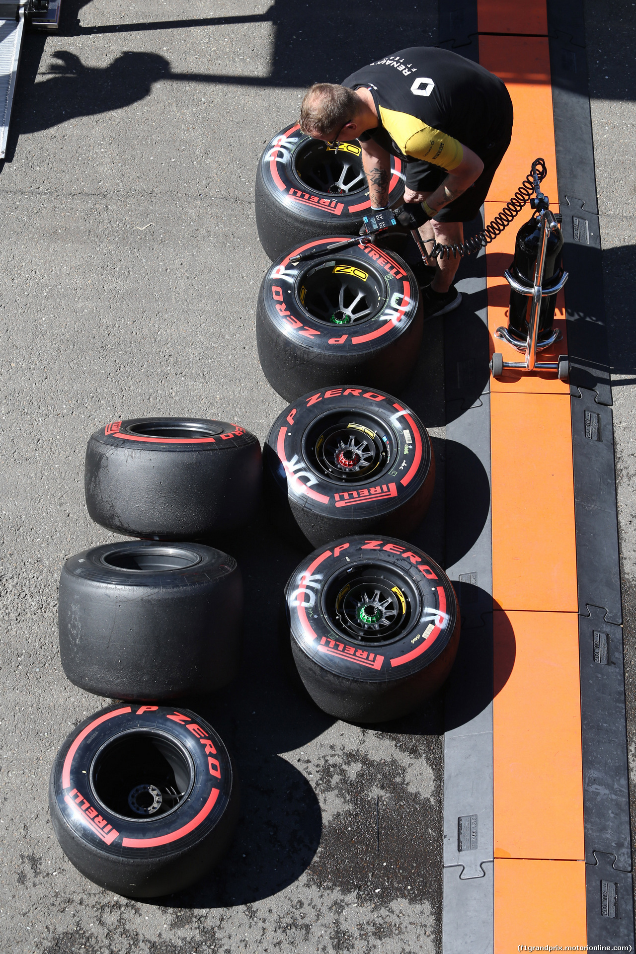 GP AUSTRIA, 29.06.2019 - Qualifiche, Pirelli Tyres of Renaul