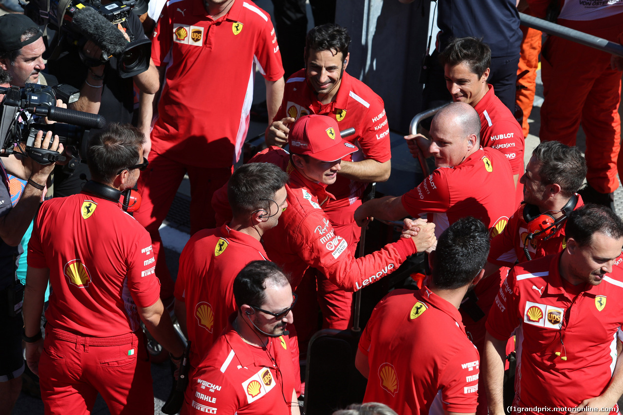 GP AUSTRIA, 29.06.2019 - Qualifiche, Charles Leclerc (MON) Ferrari SF90 pole position
