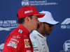 GP AUSTRIA, 29.06.2019 - Qualifiche, Charles Leclerc (MON) Ferrari SF90 pole position e 2nd place Lewis Hamilton (GBR) Mercedes AMG F1 W10