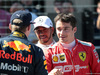 GP AUSTRIA, 29.06.2019 - Qualifiche, 3rd place Max Verstappen (NED) Red Bull Racing RB15, 2nd place Lewis Hamilton (GBR) Mercedes AMG F1 W10 e Charles Leclerc (MON) Ferrari SF90 pole position