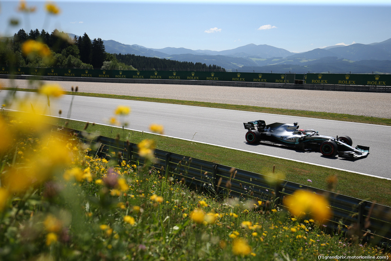 GP AUSTRIA, 28.06.2019 - Prove Libere 1, Lewis Hamilton (GBR) Mercedes AMG F1 W10