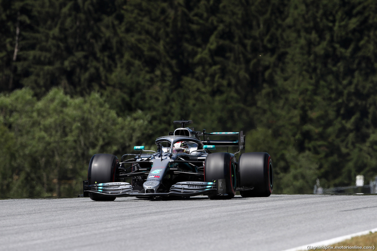 GP AUSTRIA, 28.06.2019 - Prove Libere 1, Lewis Hamilton (GBR) Mercedes AMG F1 W10