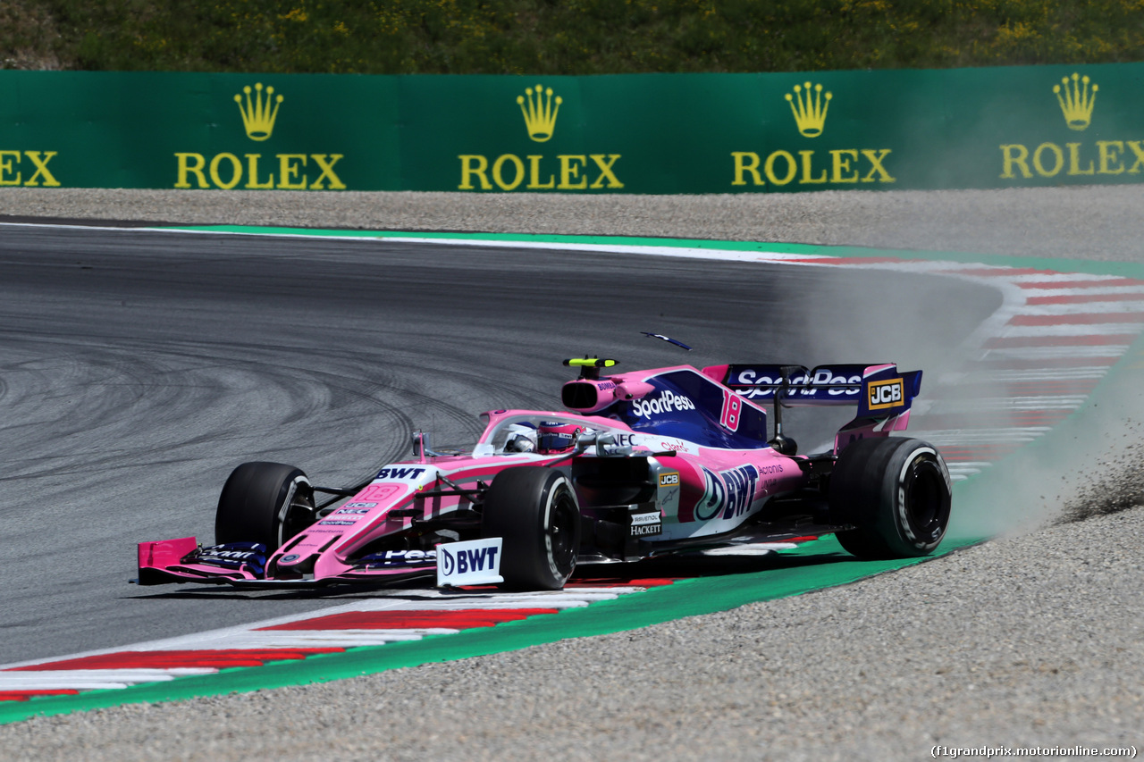 GP AUSTRIA, 28.06.2019 - Prove Libere 1, Lance Stroll (CDN) Racing Point F1 Team RP19