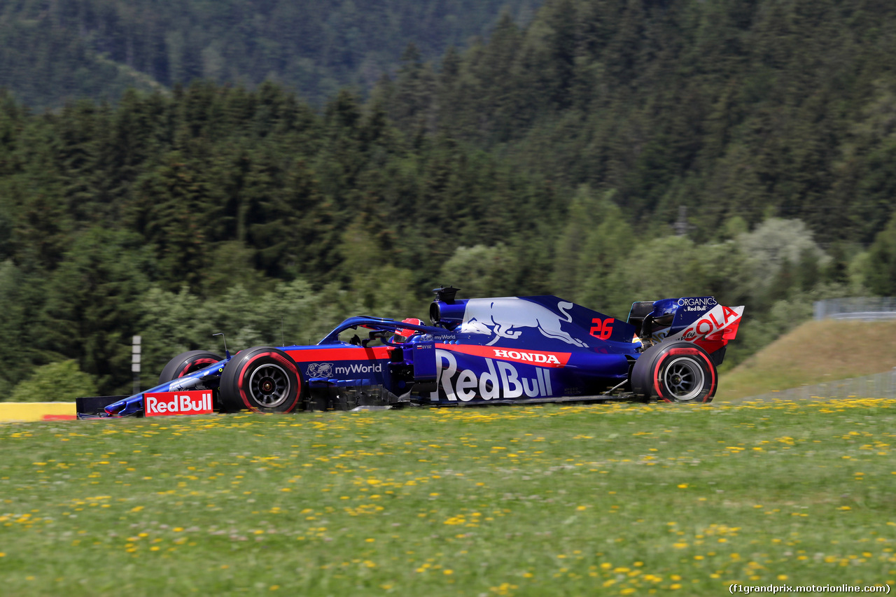 GP AUSTRIA, 28.06.2019 - Prove Libere 1, Daniil Kvyat (RUS) Scuderia Toro Rosso STR14