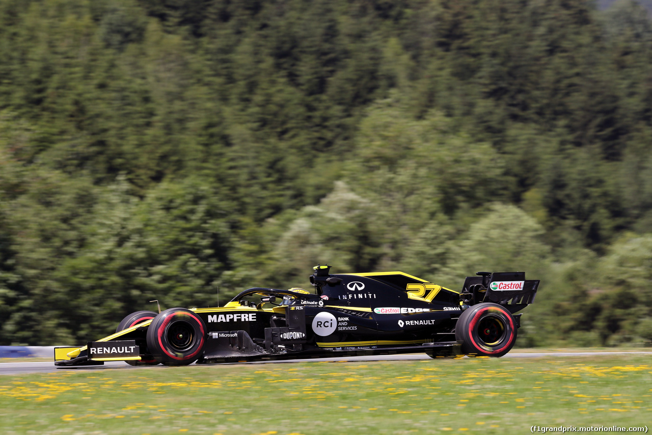 GP AUSTRIA, 28.06.2019 - Prove Libere 1, Nico Hulkenberg (GER) Renault Sport F1 Team RS19