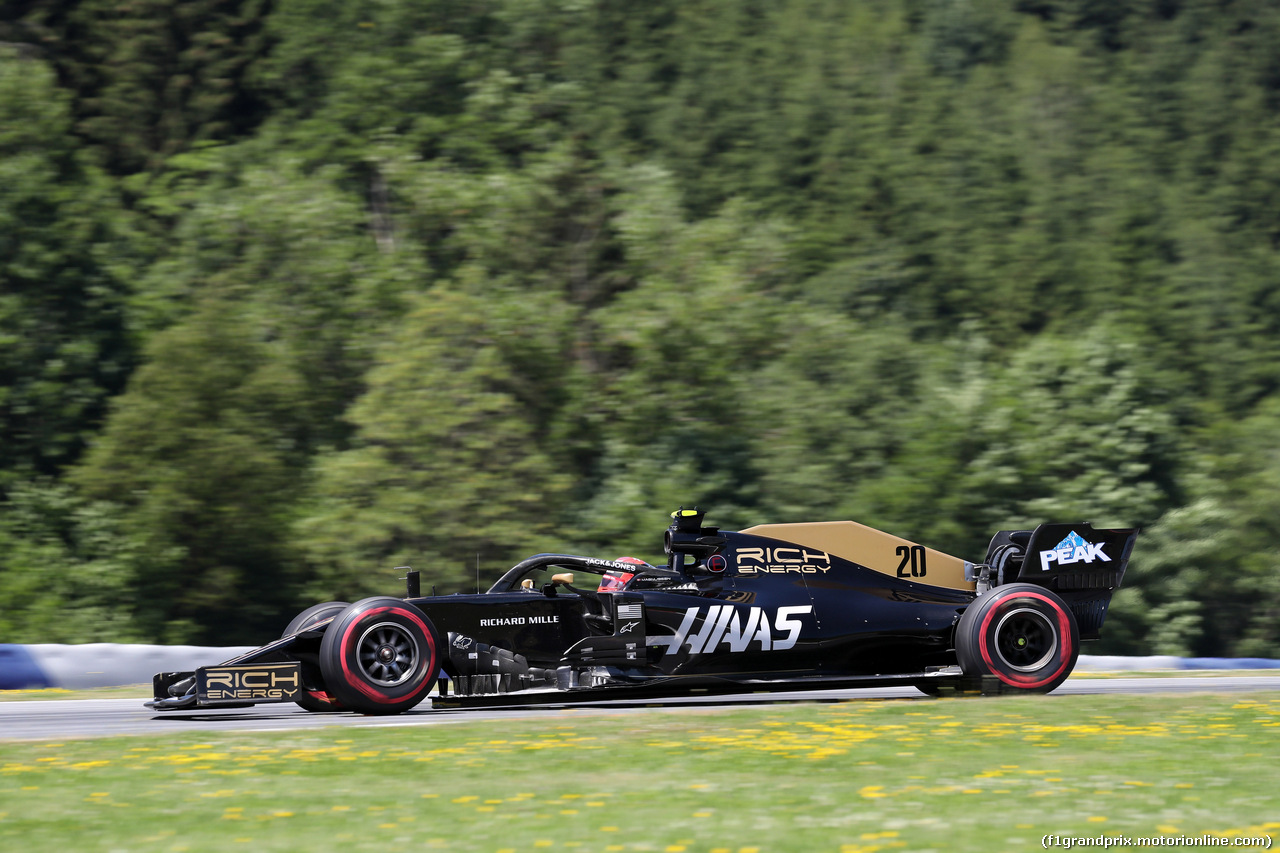 GP AUSTRIA, 28.06.2019 - Prove Libere 1, Kevin Magnussen (DEN) Haas F1 Team VF-19
