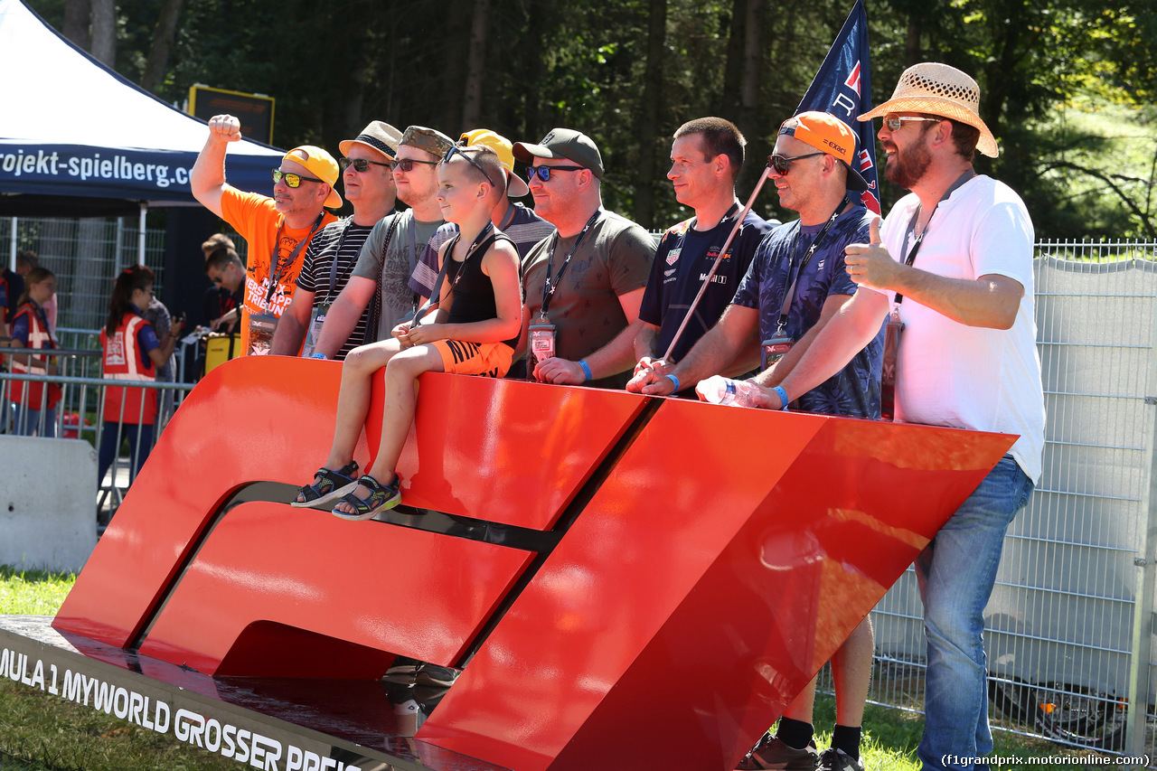 GP AUSTRIA, 28.06.2019 - Prove Libere 1, Fans