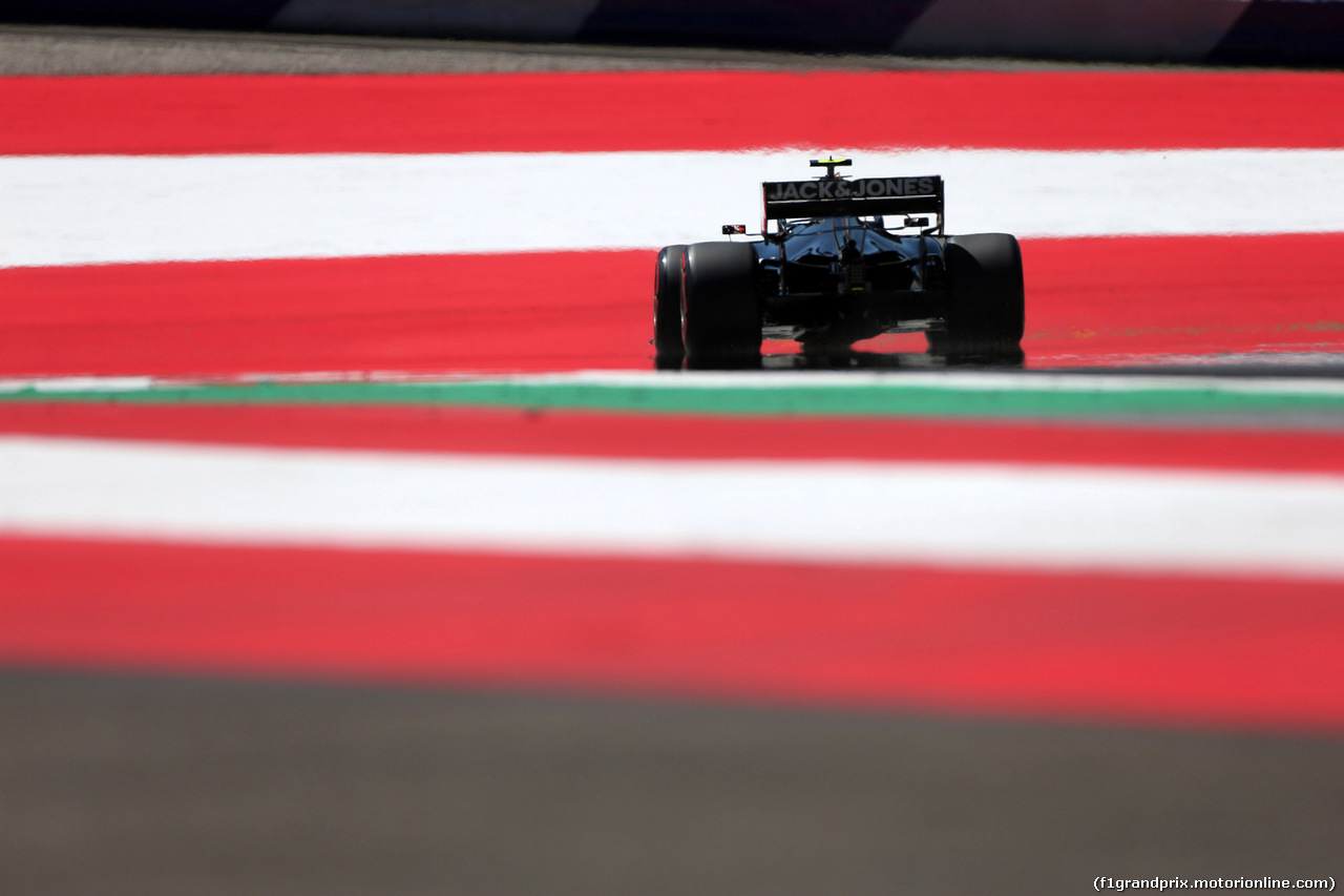 GP AUSTRIA, 28.06.2019 - Prove Libere 1, Kevin Magnussen (DEN) Haas F1 Team VF-19