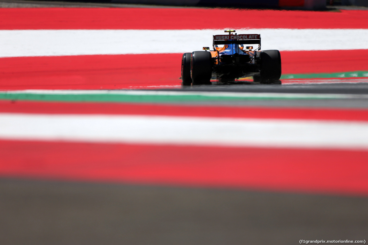 GP AUSTRIA, 28.06.2019 - Prove Libere 1, Lando Norris (GBR) Mclaren F1 Team MCL34