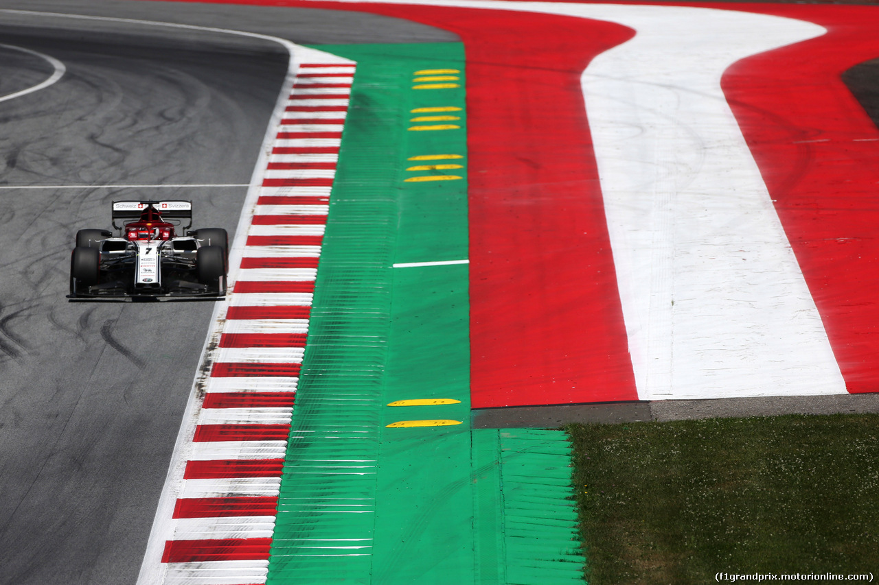 GP AUSTRIA, 28.06.2019 - Prove Libere 1, Kimi Raikkonen (FIN) Alfa Romeo Racing C38