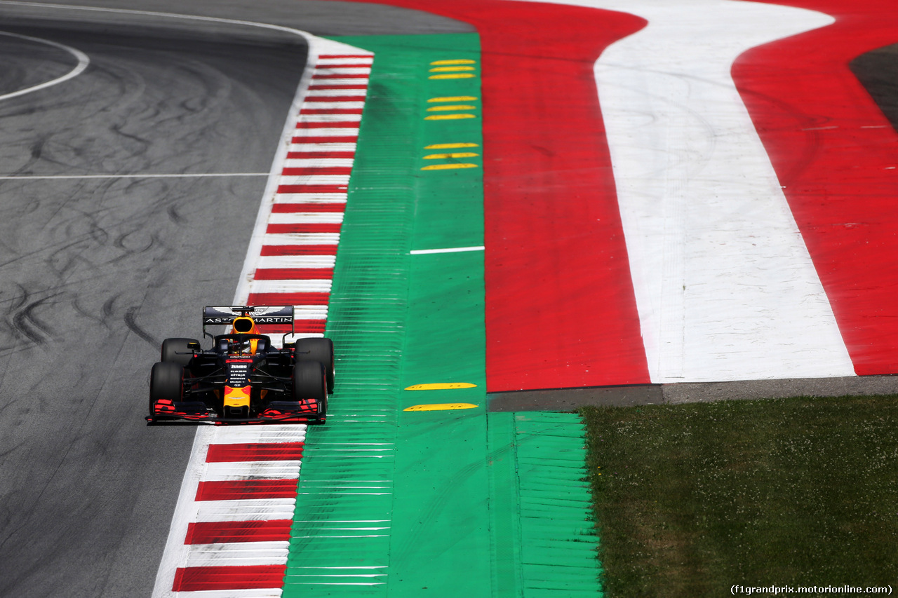 GP AUSTRIA, 28.06.2019 - Prove Libere 1, Max Verstappen (NED) Red Bull Racing RB15