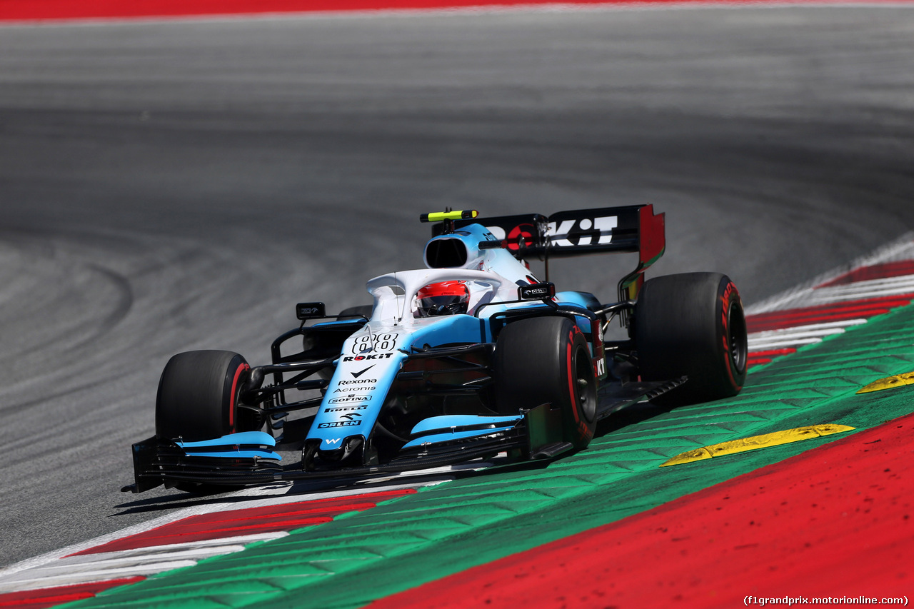 GP AUSTRIA, 28.06.2019 - Prove Libere 1, Robert Kubica (POL) Williams Racing FW42