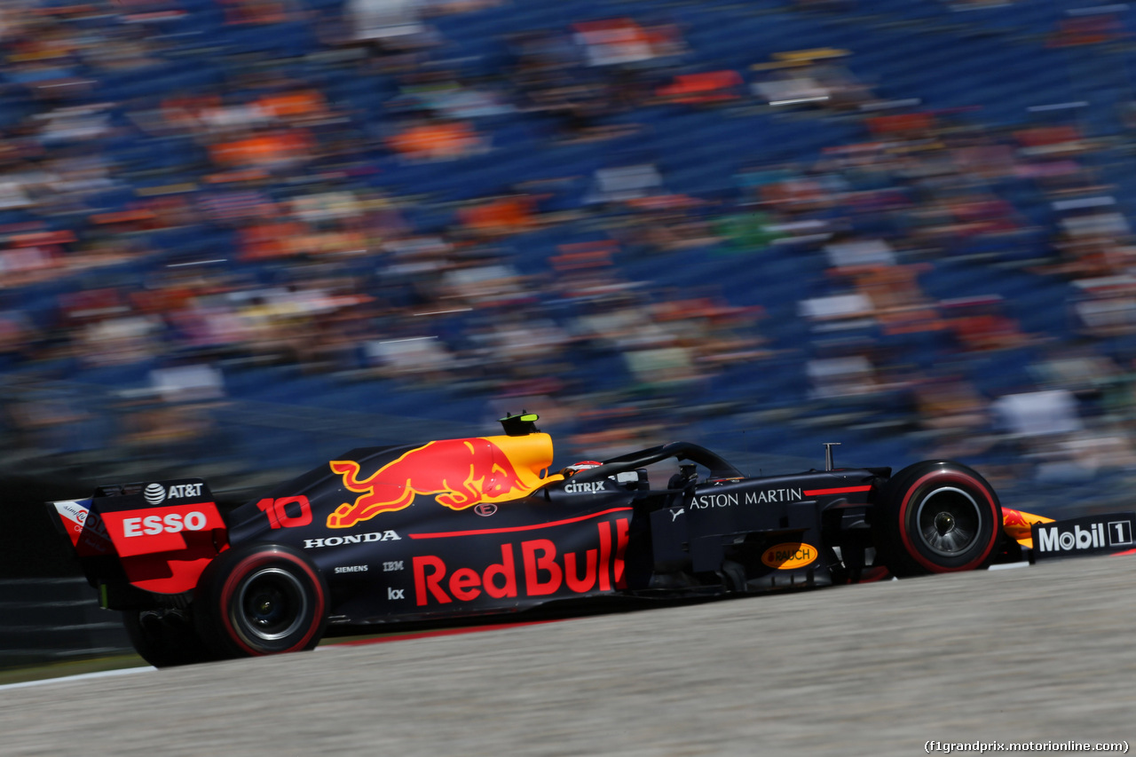 GP AUSTRIA, 28.06.2019 - Prove Libere 2, Pierre Gasly (FRA) Red Bull Racing RB15