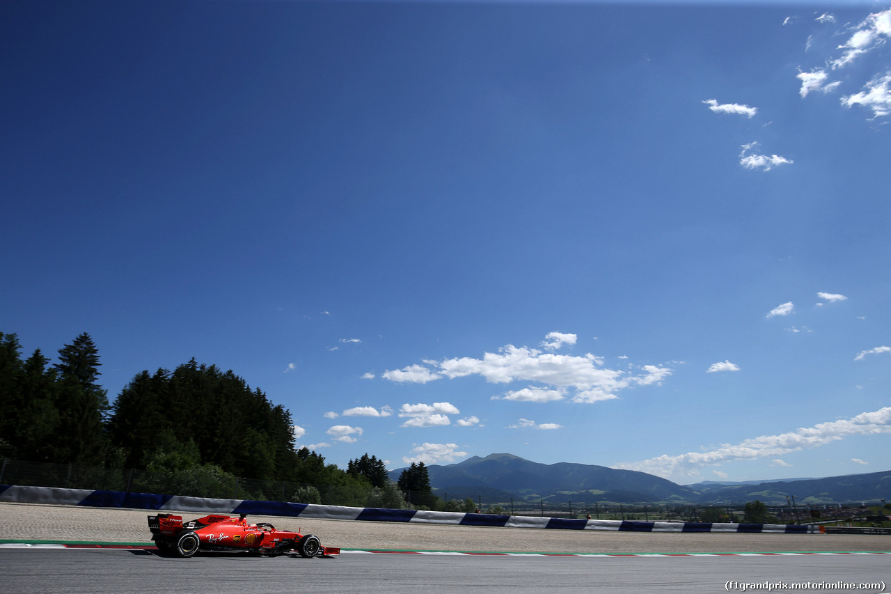 GP AUSTRIA, 28.06.2019 - Prove Libere 2, Sebastian Vettel (GER) Ferrari SF90