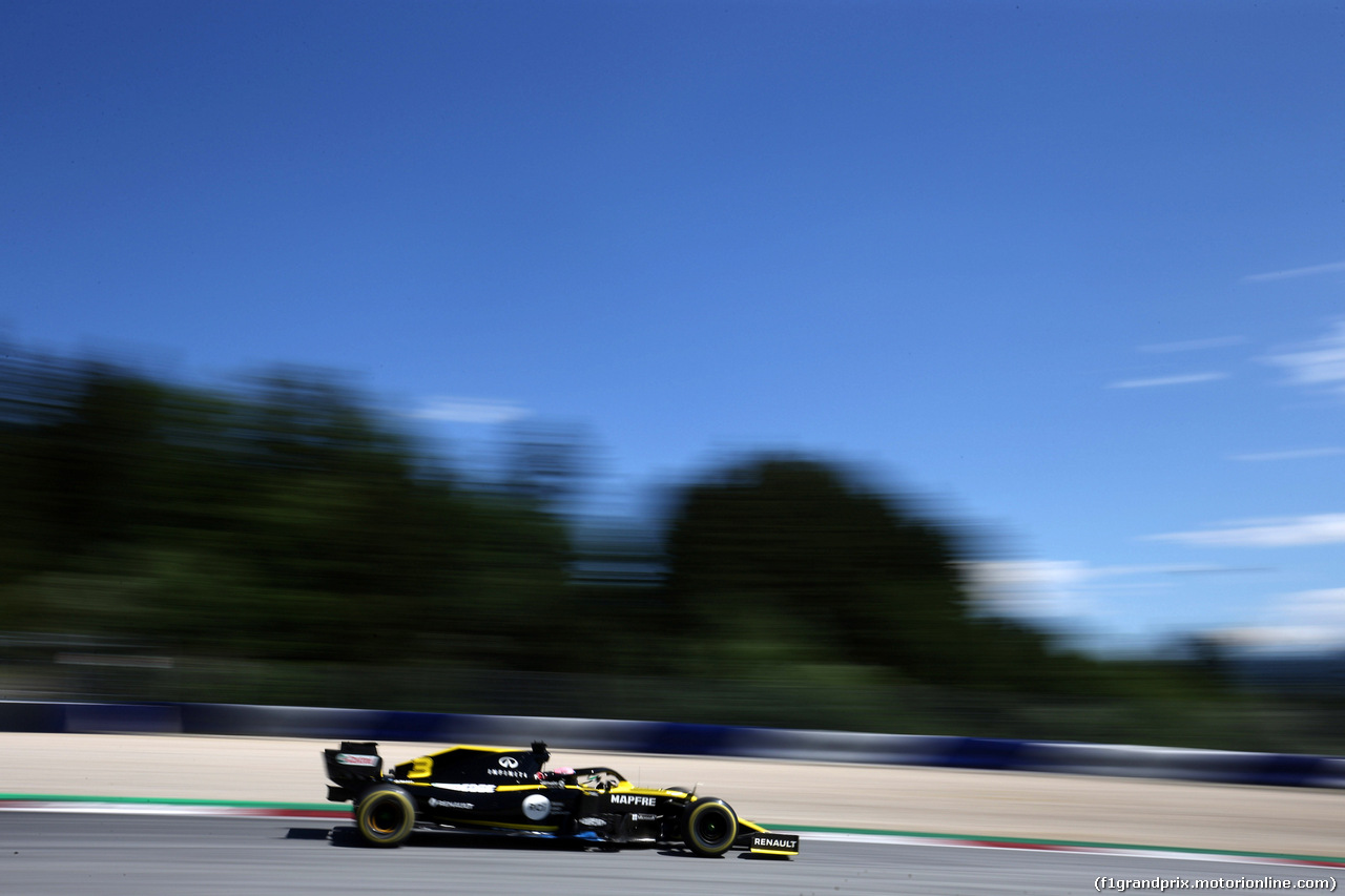 GP AUSTRIA, 28.06.2019 - Prove Libere 2, Daniel Ricciardo (AUS) Renault Sport F1 Team RS19
