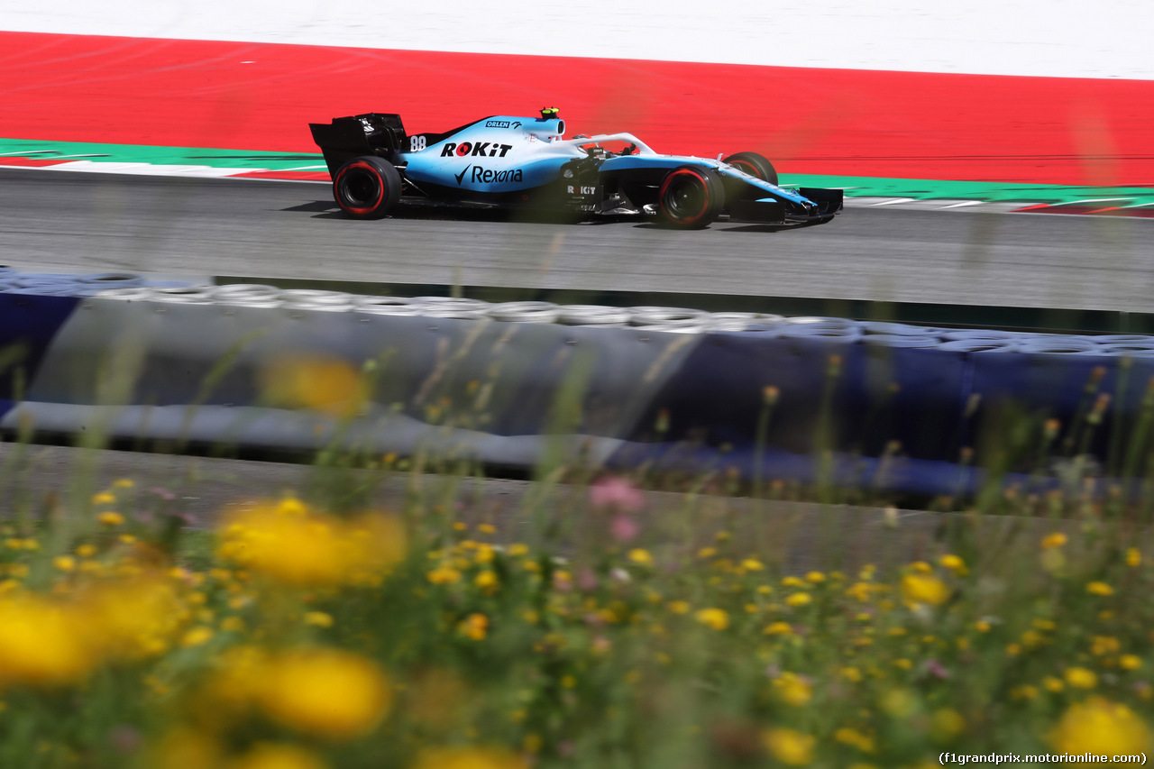 GP AUSTRIA, 28.06.2019 - Prove Libere 2, Robert Kubica (POL) Williams Racing FW42
