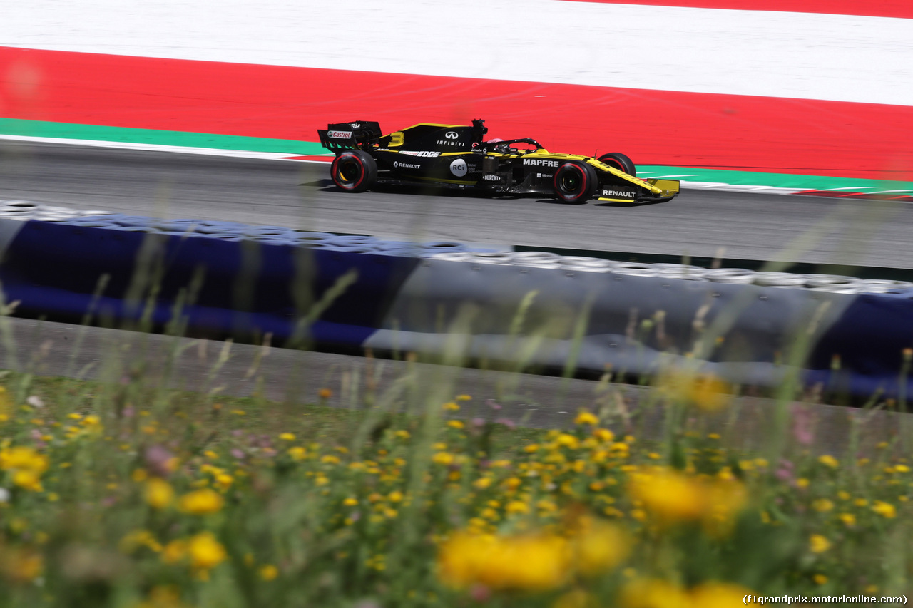 GP AUSTRIA, 28.06.2019 - Prove Libere 2, Daniel Ricciardo (AUS) Renault Sport F1 Team RS19
