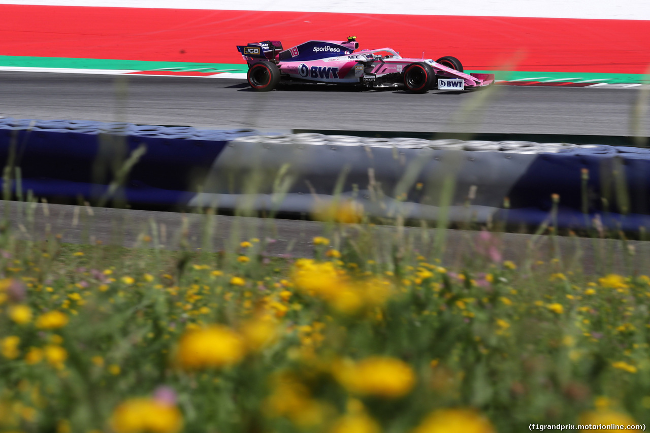 GP AUSTRIA, 28.06.2019 - Prove Libere 2, Sergio Perez (MEX) Racing Point F1 Team RP19