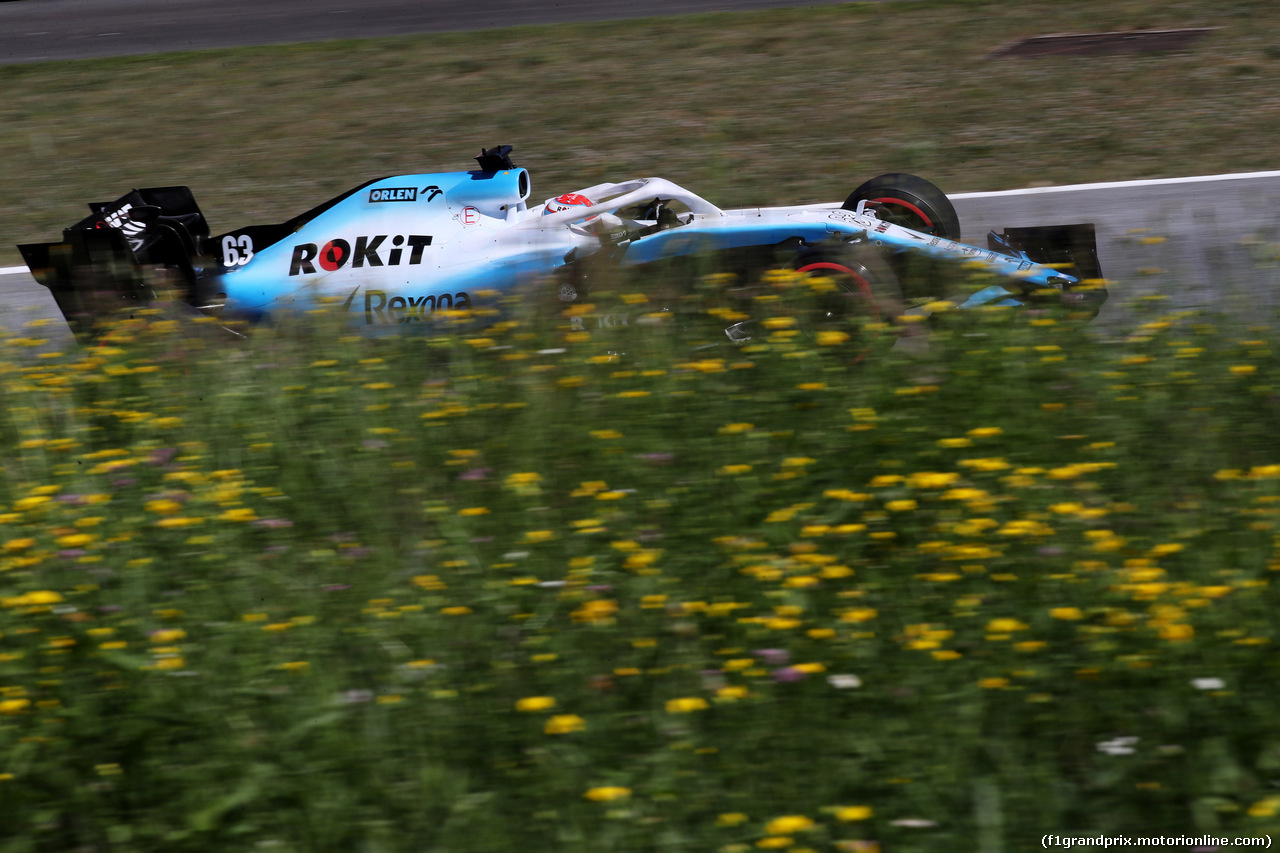 GP AUSTRIA, 28.06.2019 - Prove Libere 2, George Russell (GBR) Williams Racing FW42