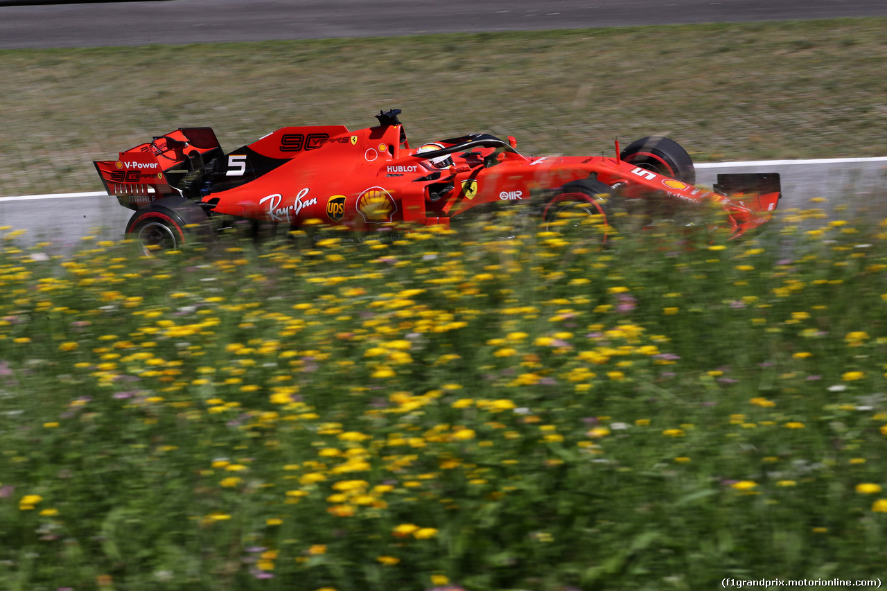 GP AUSTRIA, 28.06.2019 - Prove Libere 2, Sebastian Vettel (GER) Ferrari SF90