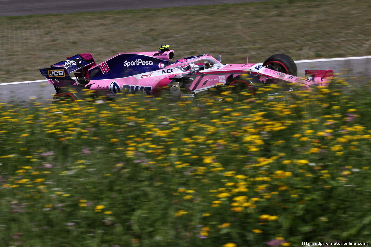 GP AUSTRIA, 28.06.2019 - Prove Libere 2, Lance Stroll (CDN) Racing Point F1 Team RP19