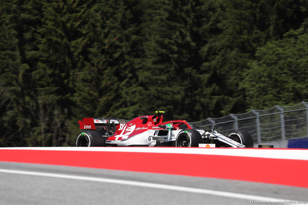 GP AUSTRIA, 28.06.2019 - Prove Libere 2, Antonio Giovinazzi (ITA) Alfa Romeo Racing C38