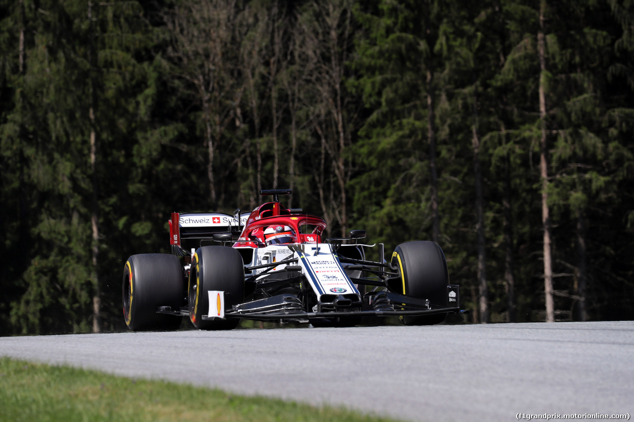 GP AUSTRIA, 28.06.2019 - Prove Libere 2, Kimi Raikkonen (FIN) Alfa Romeo Racing C38