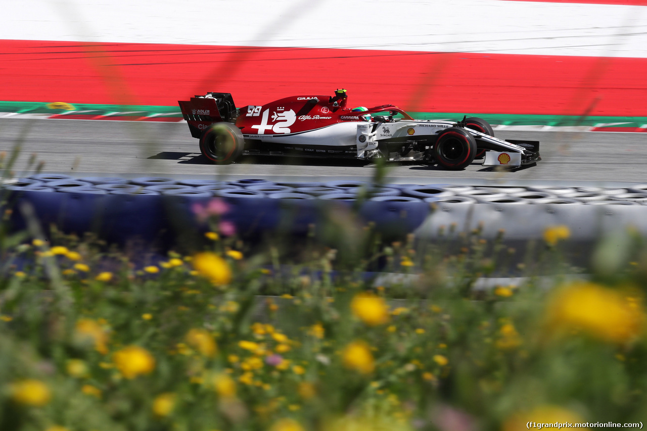 GP AUSTRIA, 28.06.2019 - Prove Libere 2, Antonio Giovinazzi (ITA) Alfa Romeo Racing C38