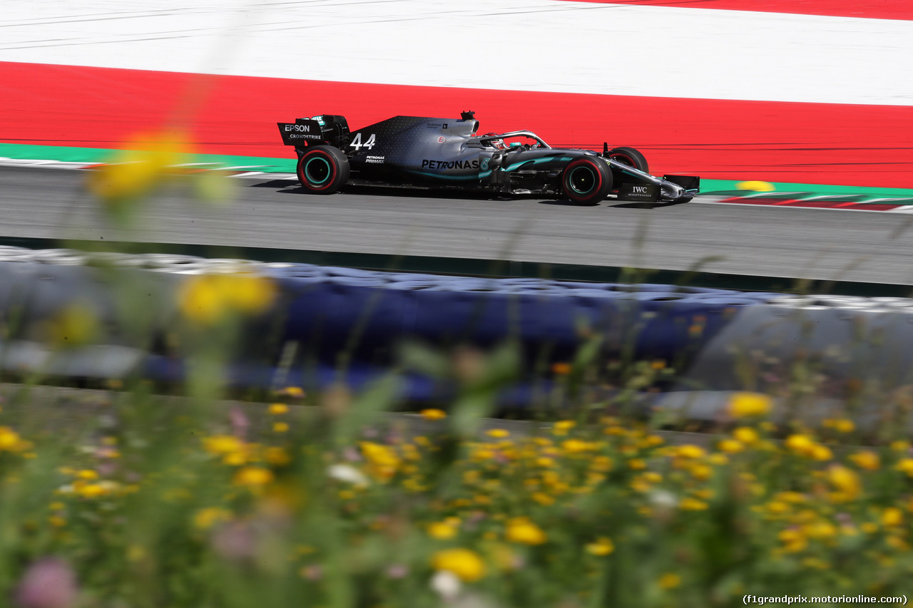 GP AUSTRIA, 28.06.2019 - Prove Libere 2, Lewis Hamilton (GBR) Mercedes AMG F1 W10