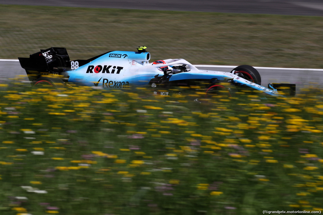GP AUSTRIA, 28.06.2019 - Prove Libere 2, Robert Kubica (POL) Williams Racing FW42