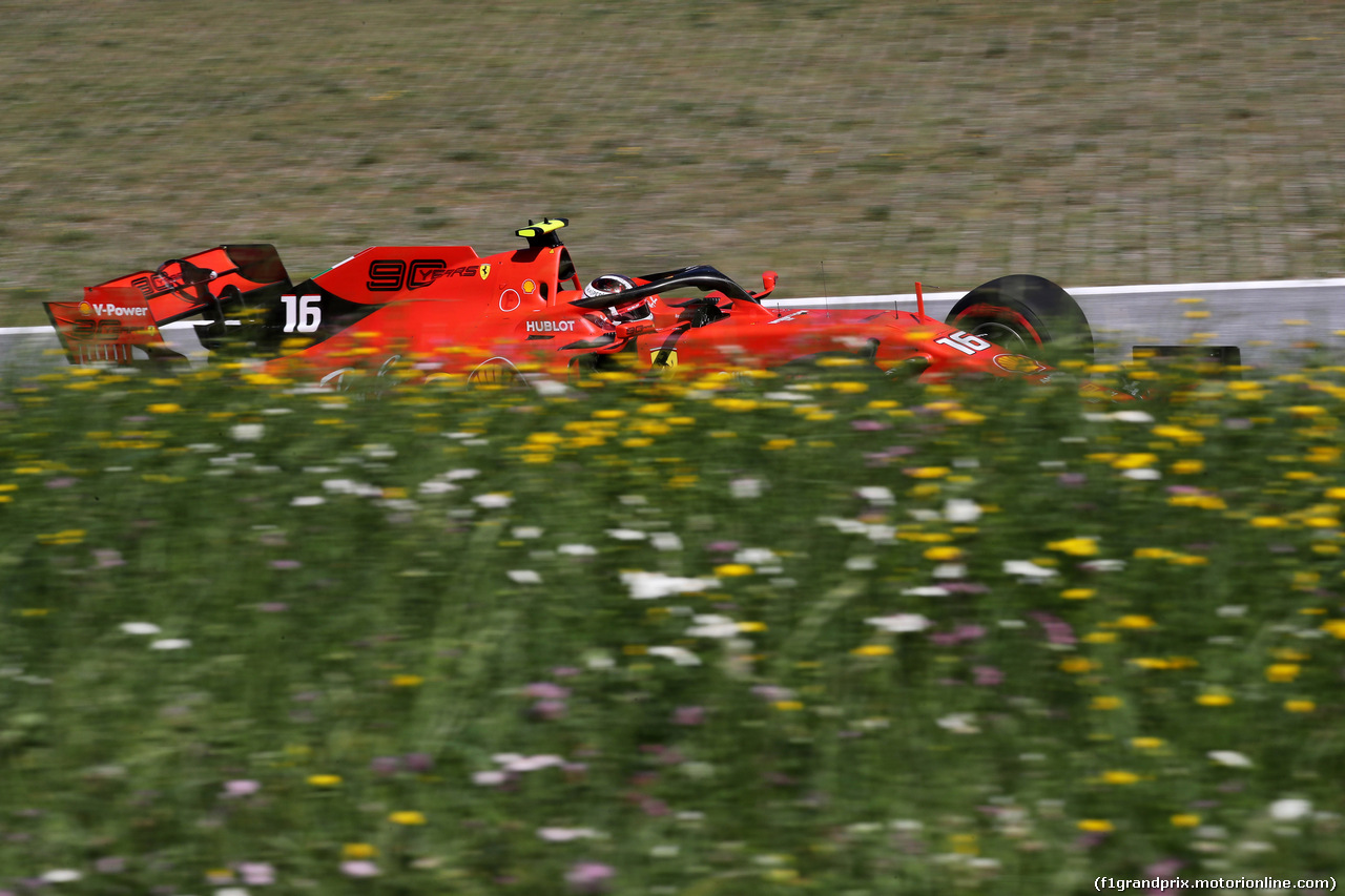 GP AUSTRIA, 28.06.2019 - Prove Libere 2, Charles Leclerc (MON) Ferrari SF90