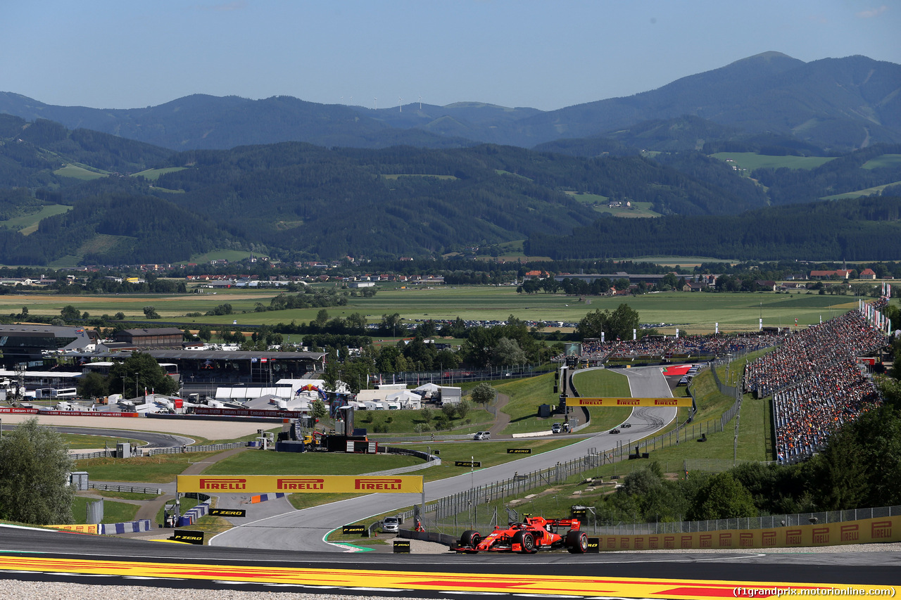 GP AUSTRIA, 28.06.2019 - Prove Libere 2, Charles Leclerc (MON) Ferrari SF90