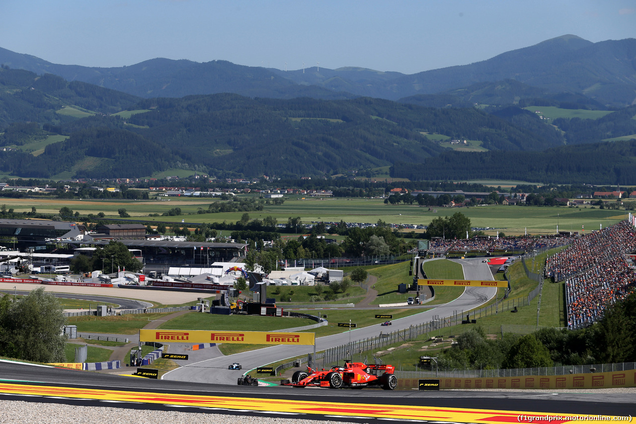 GP AUSTRIA, 28.06.2019 - Prove Libere 2, Sebastian Vettel (GER) Ferrari SF90
