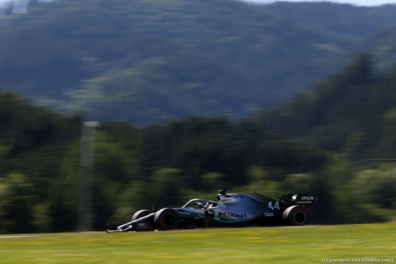 GP AUSTRIA, 28.06.2019 - Prove Libere 2, Lewis Hamilton (GBR) Mercedes AMG F1 W10
