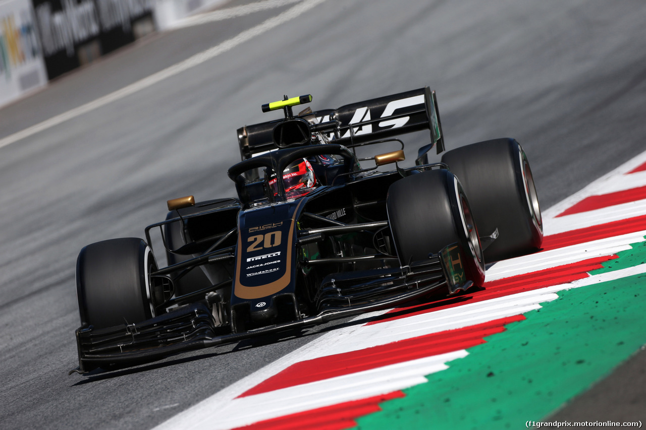GP AUSTRIA, 28.06.2019 - Prove Libere 2, Kevin Magnussen (DEN) Haas F1 Team VF-19