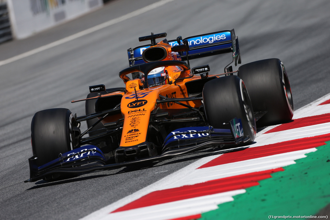 GP AUSTRIA, 28.06.2019 - Prove Libere 2, Carlos Sainz Jr (ESP) Mclaren F1 Team MCL34