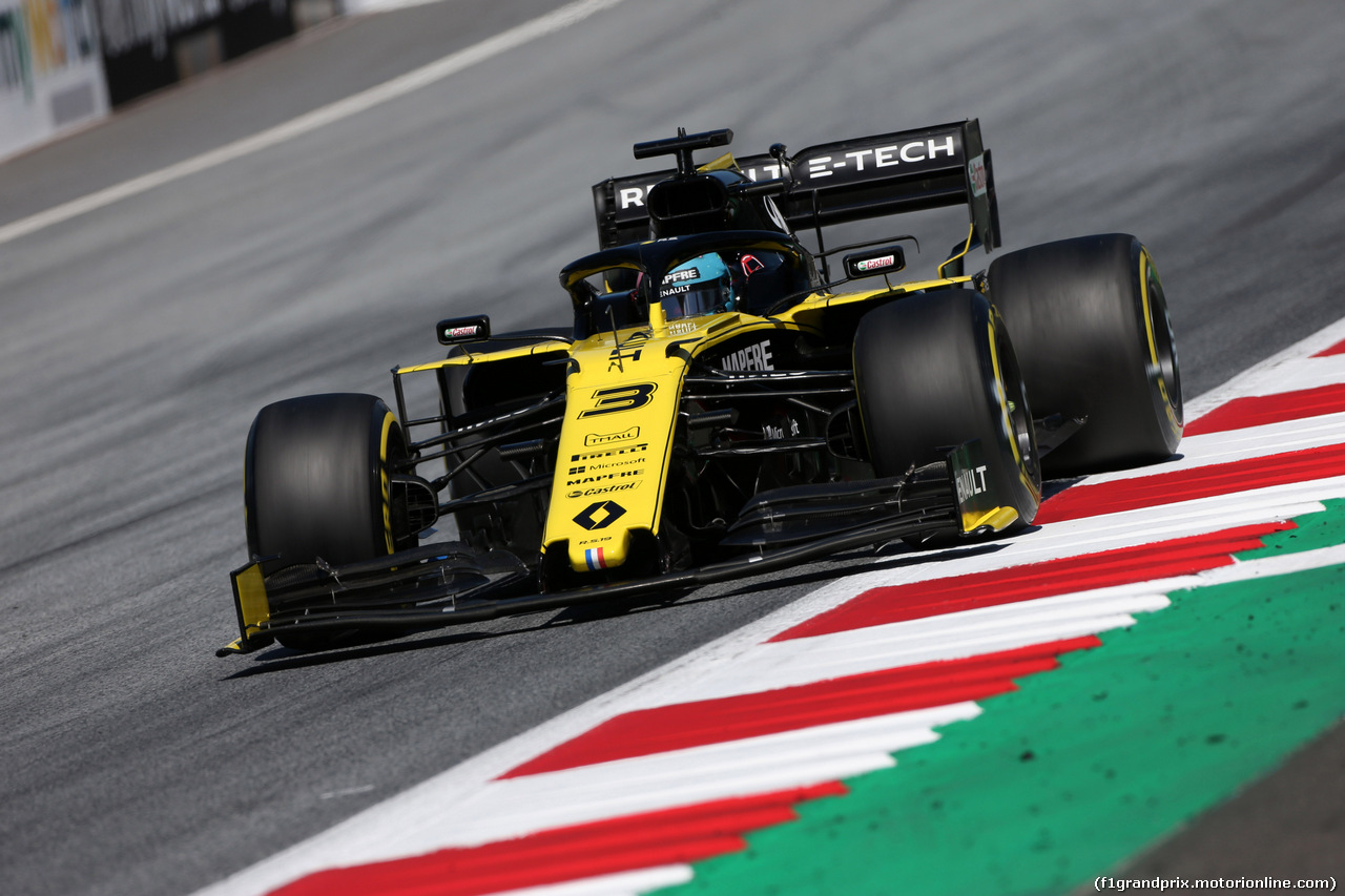 GP AUSTRIA, 28.06.2019 - Prove Libere 2, Daniel Ricciardo (AUS) Renault Sport F1 Team RS19