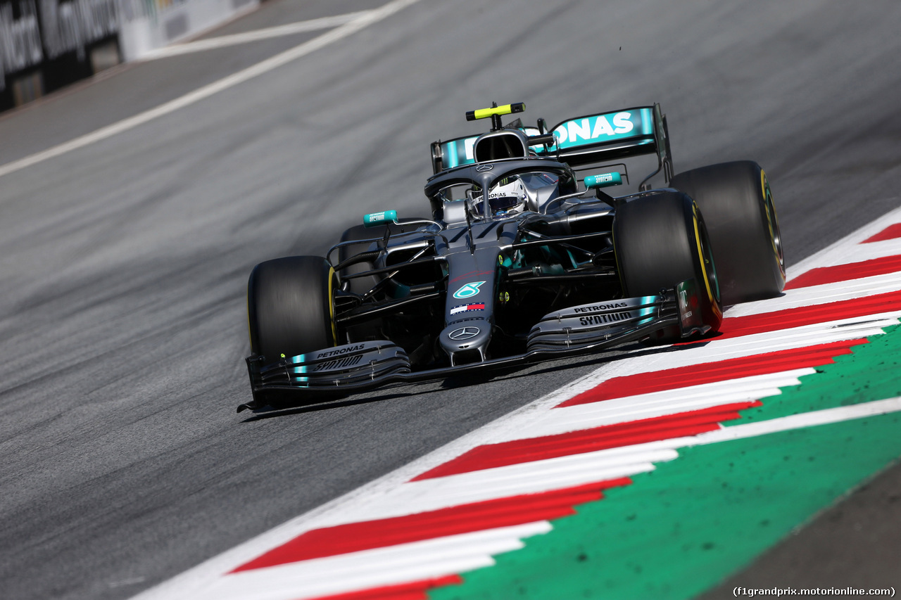 GP AUSTRIA, 28.06.2019 - Prove Libere 2, Valtteri Bottas (FIN) Mercedes AMG F1 W010