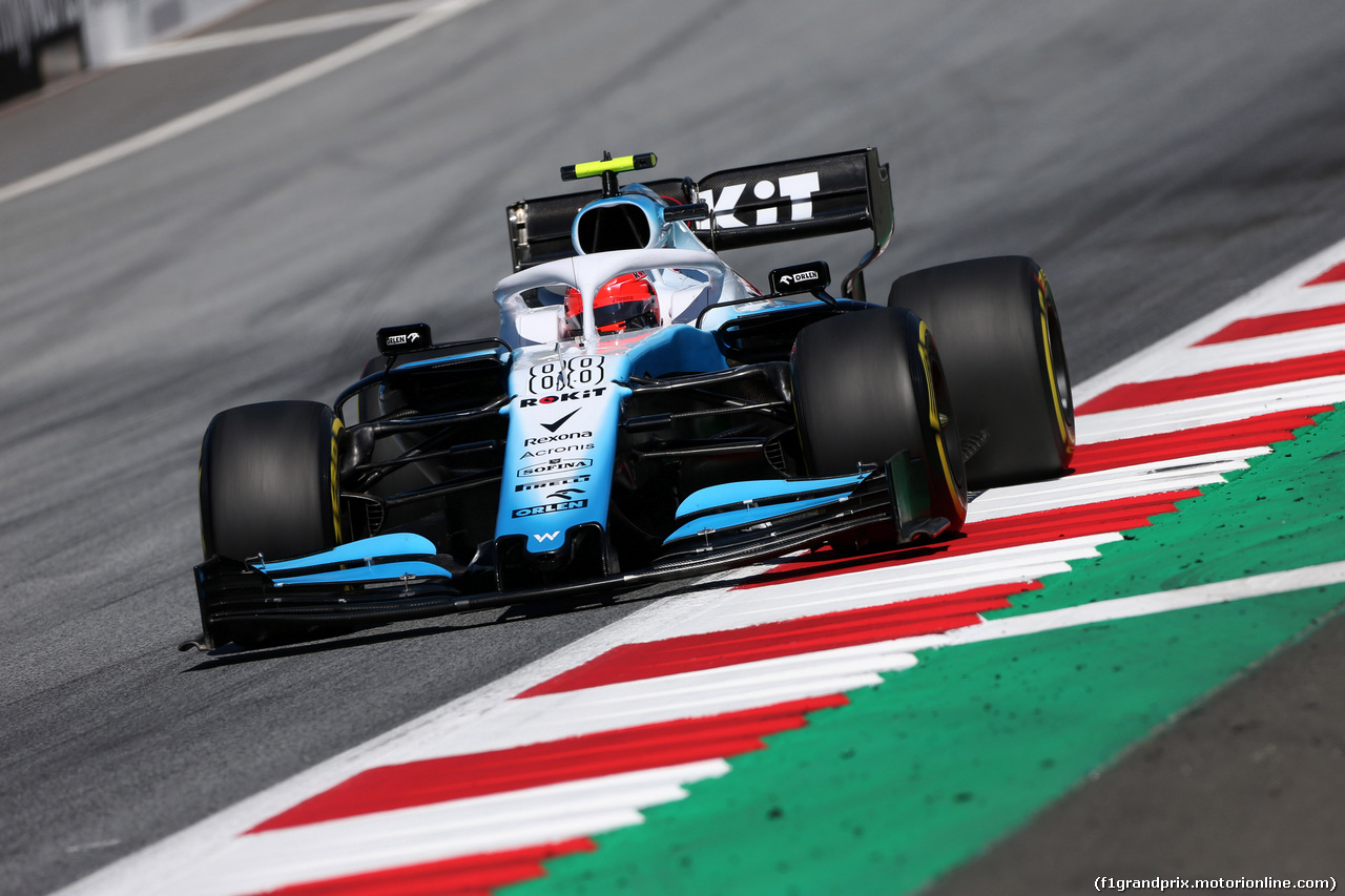 GP AUSTRIA, 28.06.2019 - Prove Libere 2, Robert Kubica (POL) Williams Racing FW42
