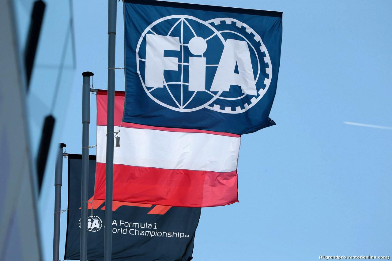 GP AUSTRIA, 28.06.2019 - Prove Libere 2, Flags