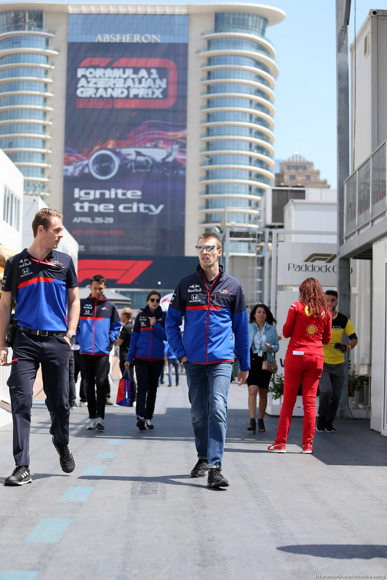GP AZERBAIJAN, 28.04.2019 - Daniil Kvyat (RUS) Scuderia Toro Rosso STR14