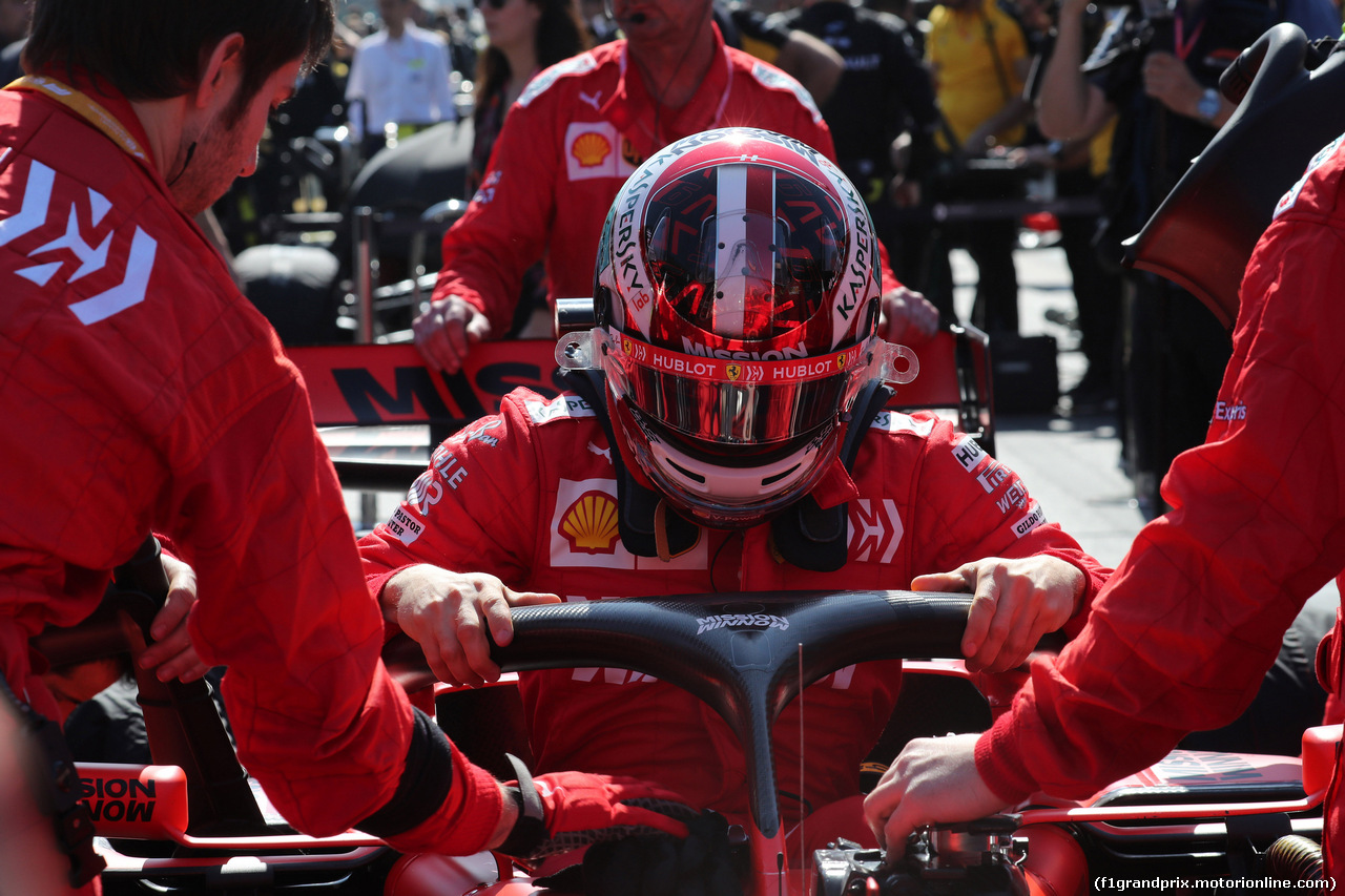 GP AZERBAIJAN, 28.04.2019 - Gara, Charles Leclerc (MON) Ferrari SF90
