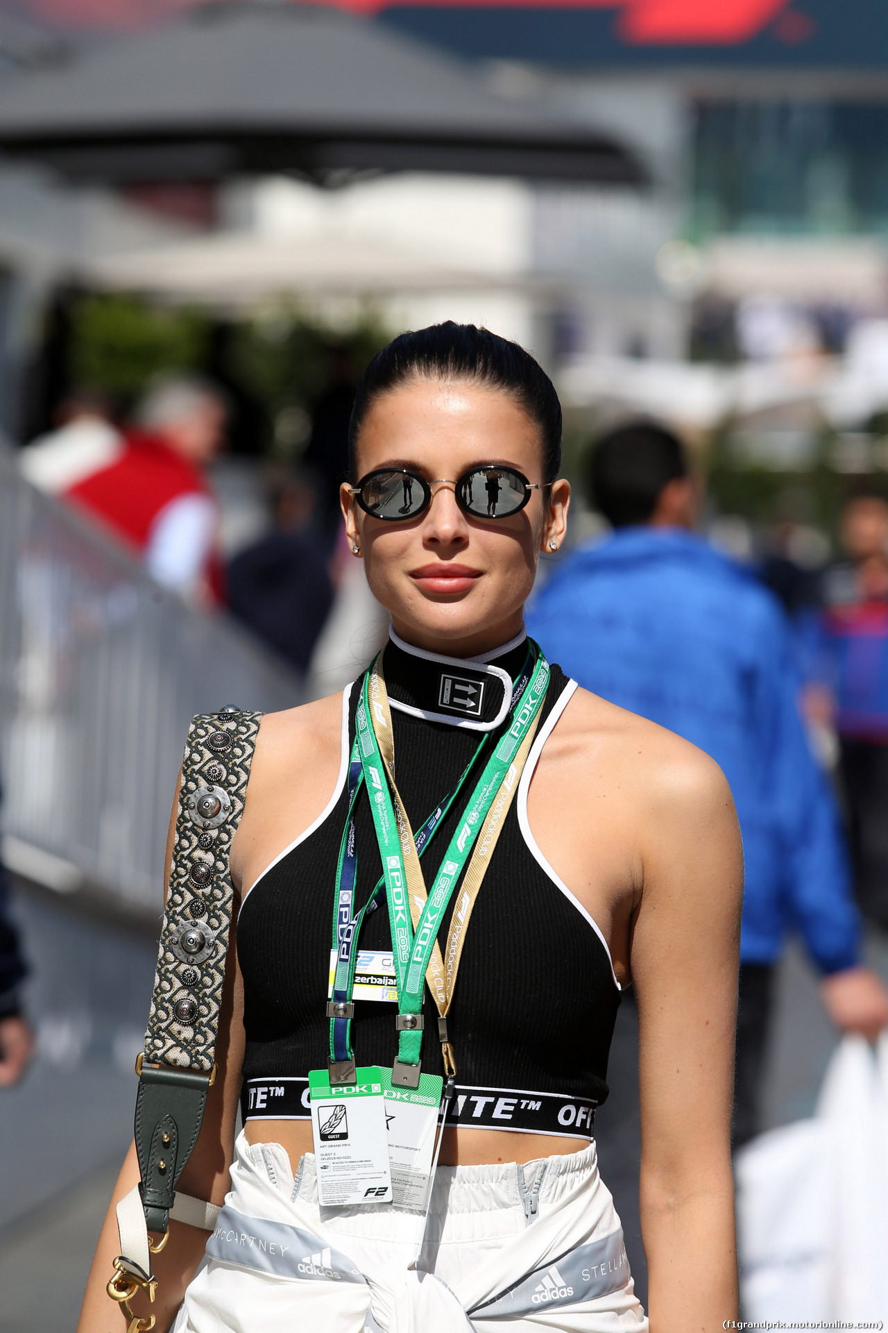 GP AZERBAIJAN, 28.04.2019 - Gara, Ragazza in the paddock