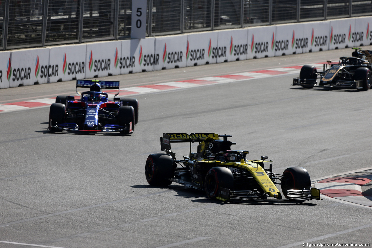 GP AZERBAIJAN, 28.04.2019 - Gara, Daniel Ricciardo (AUS) Renault Sport F1 Team RS19